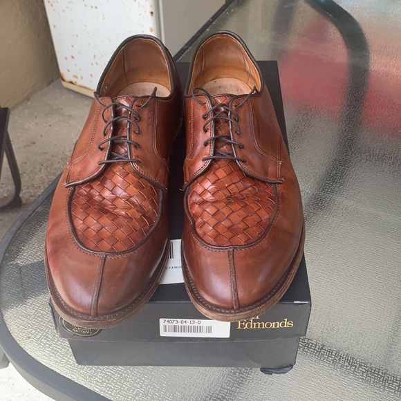 Allen Edmonds Hersey style- Chili/Weave Edition mens upscale shoes. - Picture 13 of 14